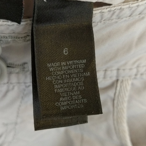 DKNY Active Capri light grey pockets draw string - Picture 7 of 11